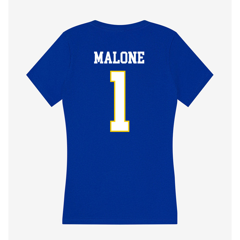 Southeastern - NCAA Softball : Alyson Malone - Women's V-Neck T-Shirt-1