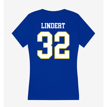 Southeastern - NCAA Women's Basketball : Breanna Lindert - Women's V-Neck T-Shirt-1