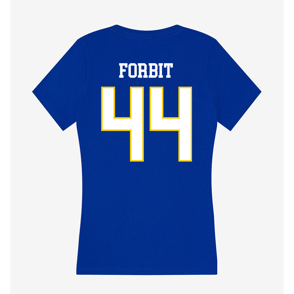 Southeastern - NCAA Softball : Amira Forbit - Women's V-Neck T-Shirt-1