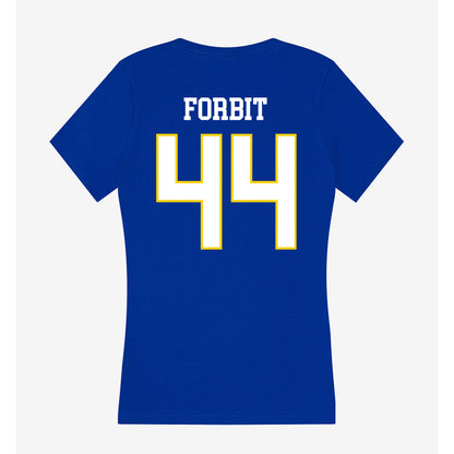 Southeastern - NCAA Softball : Amira Forbit - Women's V-Neck T-Shirt-1