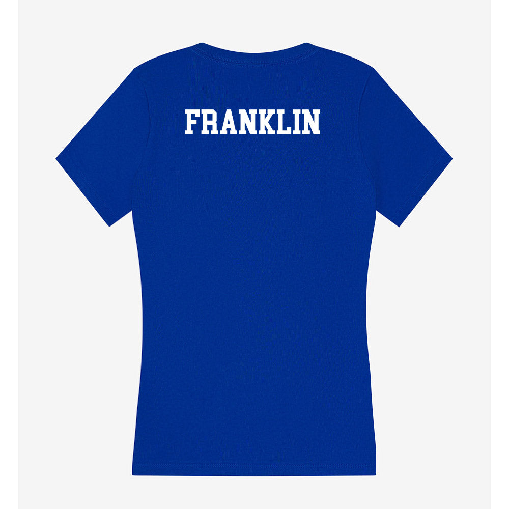 Southeastern - NCAA Women's Track & Field : Anyxa Franklin - Women's V-Neck T-Shirt-1