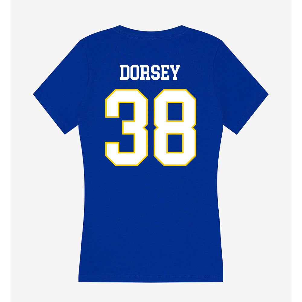 Southeastern - NCAA Football : Logan Dorsey - Women's V-Neck T-Shirt-1