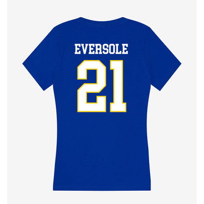 Southeastern - NCAA Women's Basketball : Chloe Eversole - Women's V-Neck T-Shirt-1