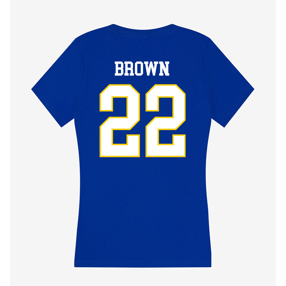 Southeastern - NCAA Baseball : David Brown - Women's V-Neck T-Shirt-1