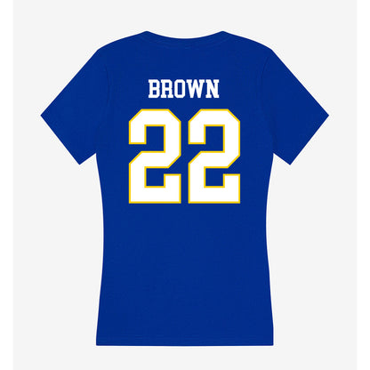 Southeastern - NCAA Baseball : David Brown - Women's V-Neck T-Shirt-1
