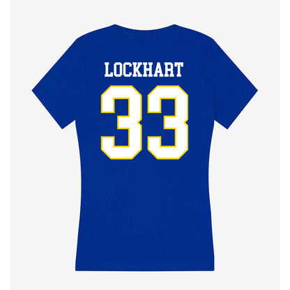 Southeastern - NCAA Football : Kameron Lockhart - Women's V-Neck T-Shirt-1