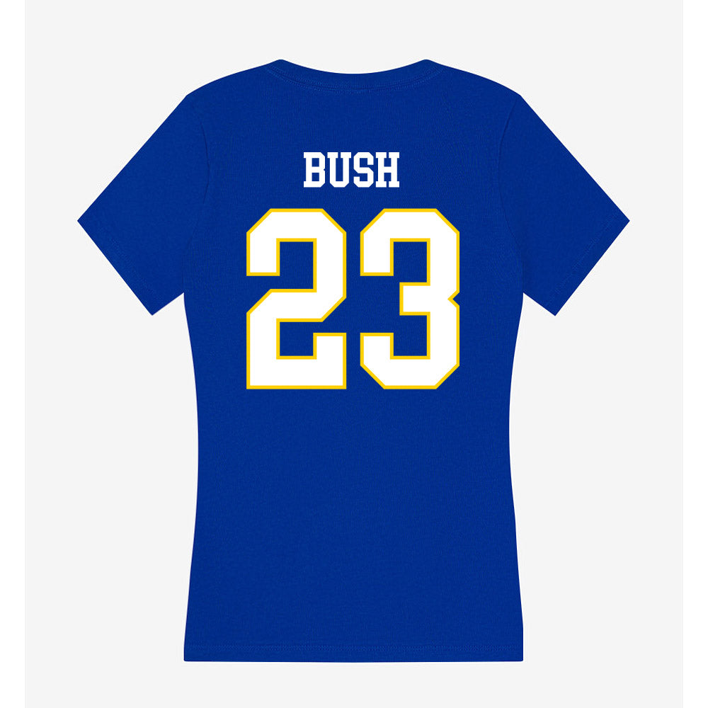 Southeastern - NCAA Baseball : Jeremiah Bush - Women's V-Neck T-Shirt-1