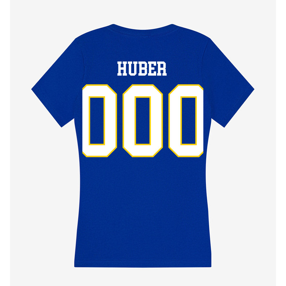 Southeastern - NCAA Softball : Azriela Huber - Women's V-Neck T-Shirt-1