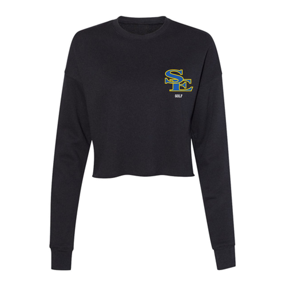 Southeastern - NCAA Men's Golf : Reid Sharp - Women's Cropped Crew Fleece-0