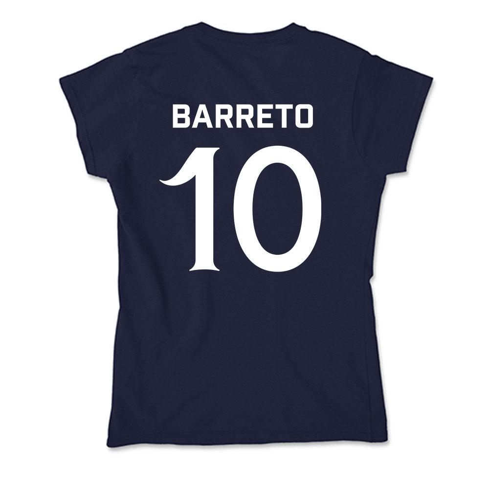  Queens - NCAA Women's Basketball : Ana Barreto - Soft Style Women’s T-Shirt-1
