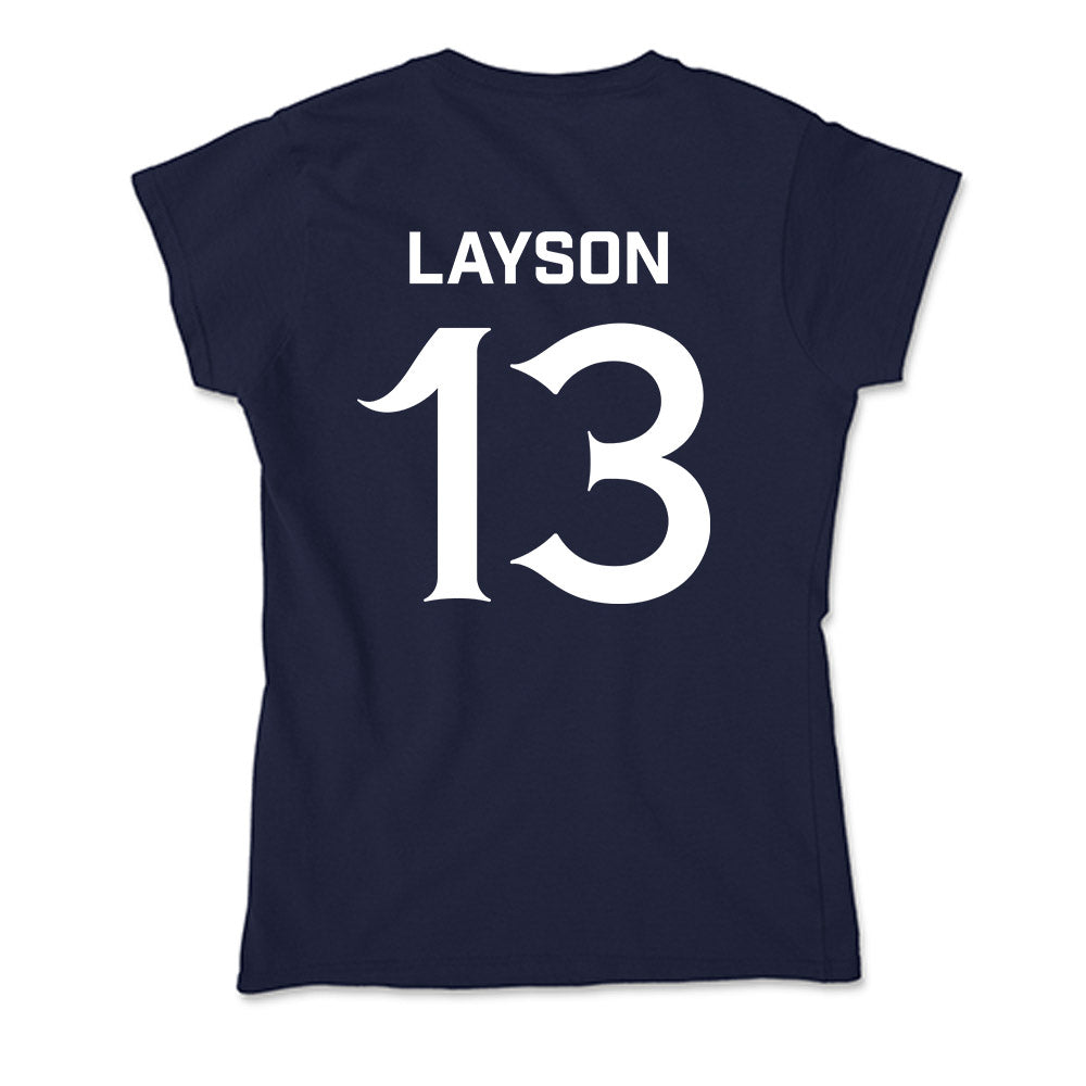Queens - NCAA Women's Volleyball : Elizabeth Layson - Soft Style Women’s T-Shirt-1