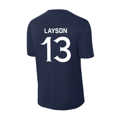 Queens - NCAA Women's Volleyball : Elizabeth Layson - Activewear T-Shirt-1