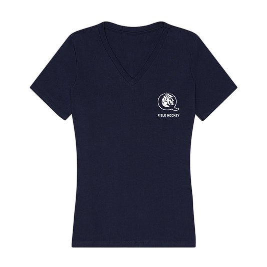 Queens - NCAA Women's Field Hockey : Alana Shimp - Women's V-Neck T-Shirt-0