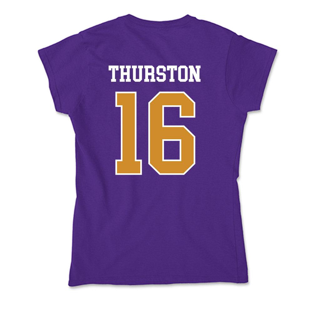 Alcorn - NCAA Baseball : Chance Thurston - Soft Style Women’s T-Shirt-1