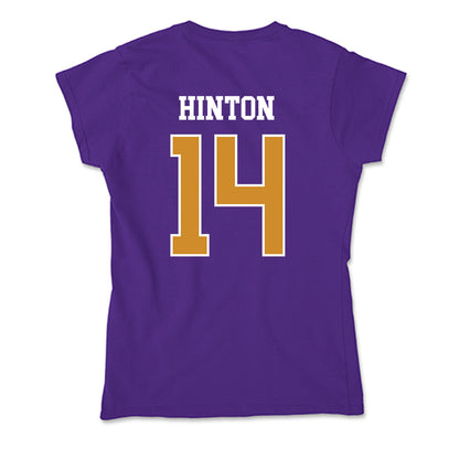 Alcorn - NCAA Football : Tabias Hinton - Soft Style Women’s T-Shirt-1
