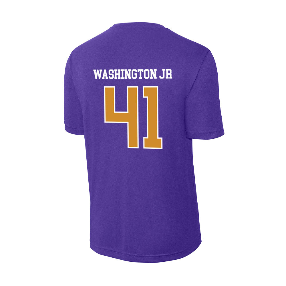 Alcorn - NCAA Football : Simeon Washington Jr - Activewear T-Shirt-1