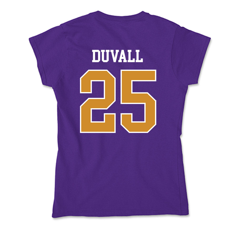 Alcorn - NCAA Football : Demetrion Duvall - Soft Style Women’s T-Shirt-1
