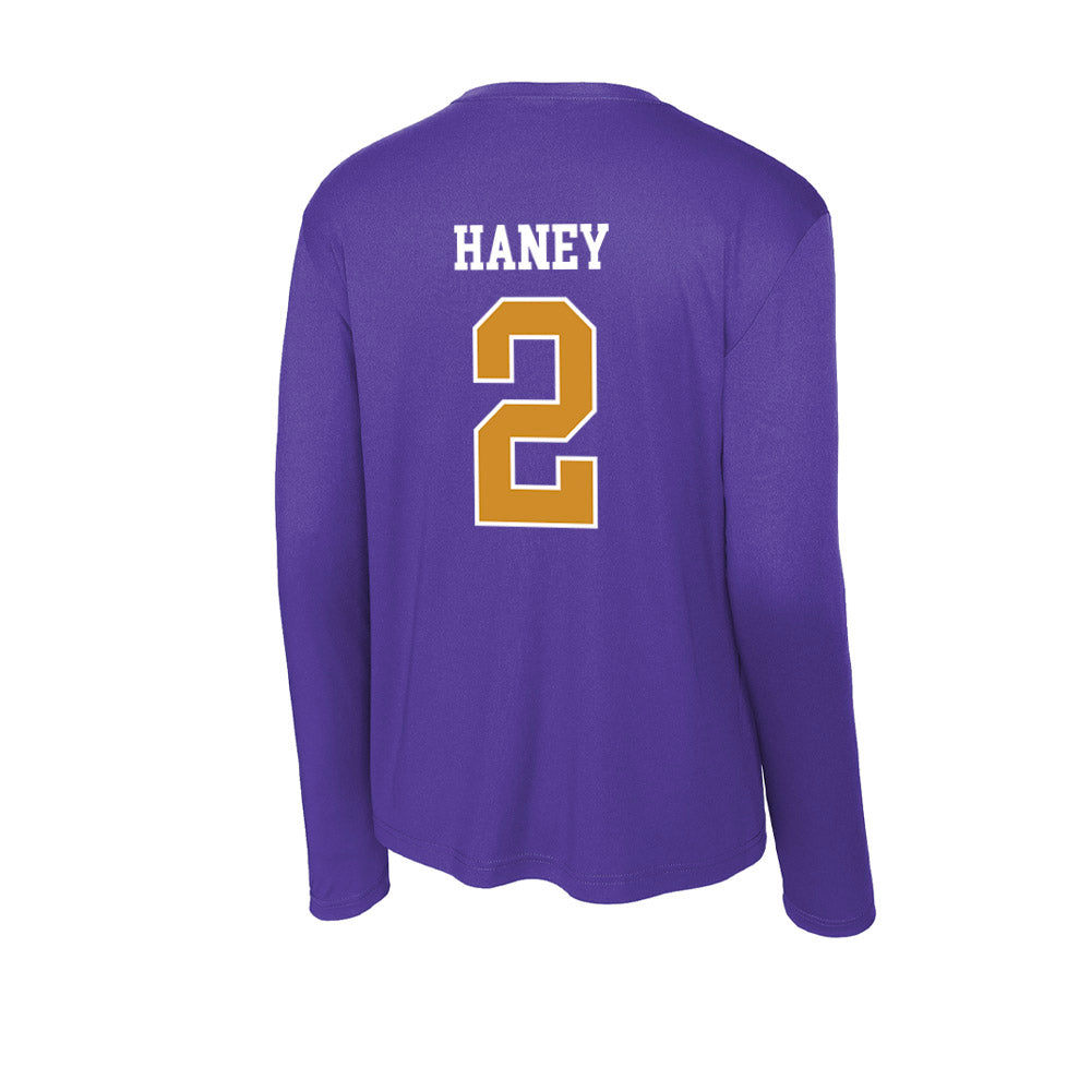 Alcorn - NCAA Football : Tayvion Haney - Activewear Long Sleeve T-Shirt-1