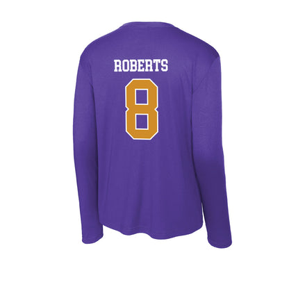 Alcorn - NCAA Football : Cedric Roberts - Activewear Long Sleeve T-Shirt-1