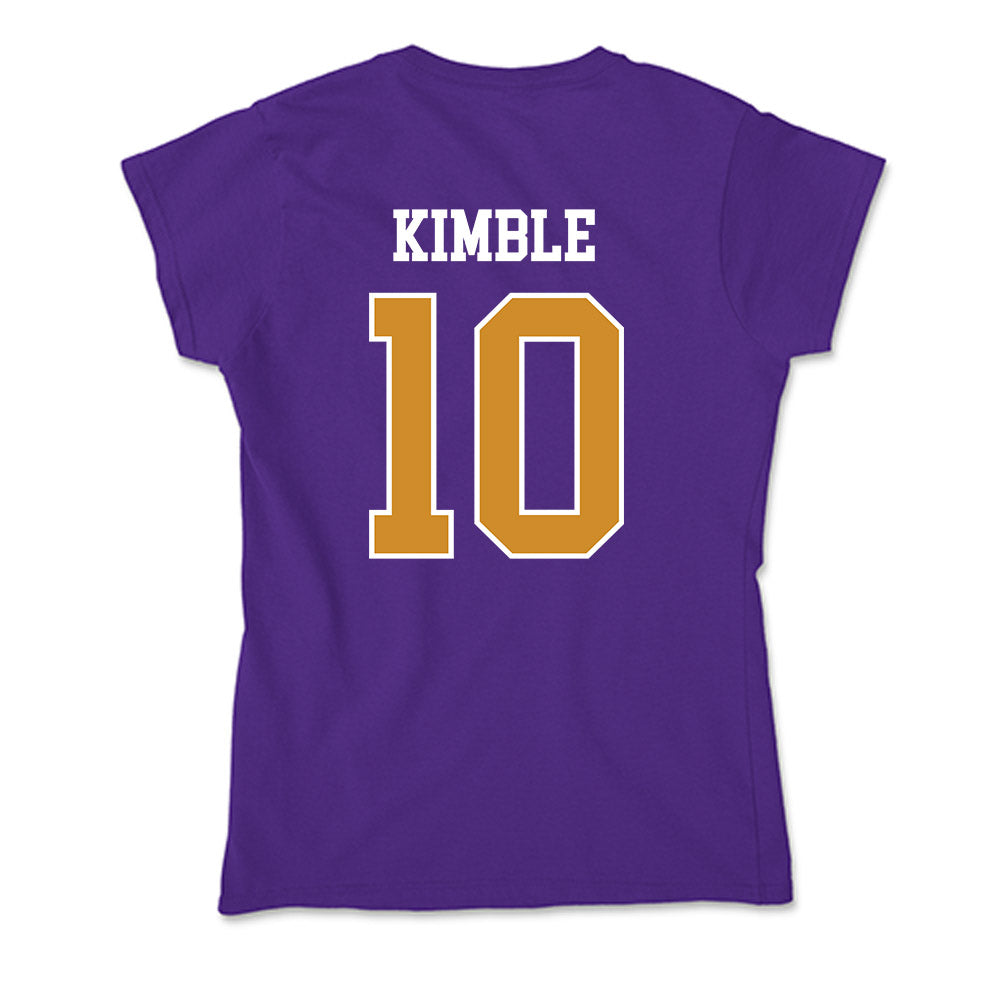 Alcorn - NCAA Football : Kyshawn Kimble - Soft Style Women’s T-Shirt-1