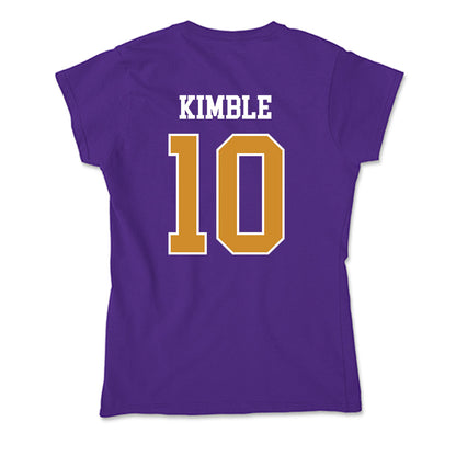 Alcorn - NCAA Football : Kyshawn Kimble - Soft Style Women’s T-Shirt-1