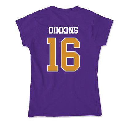Alcorn - NCAA Football : Alvin Dinkins - Soft Style Women’s T-Shirt-1