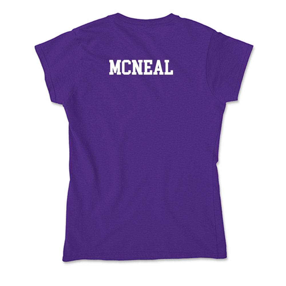 Alcorn - NCAA Men's Tennis : Kahari McNeal - Soft Style Women’s T-Shirt-1