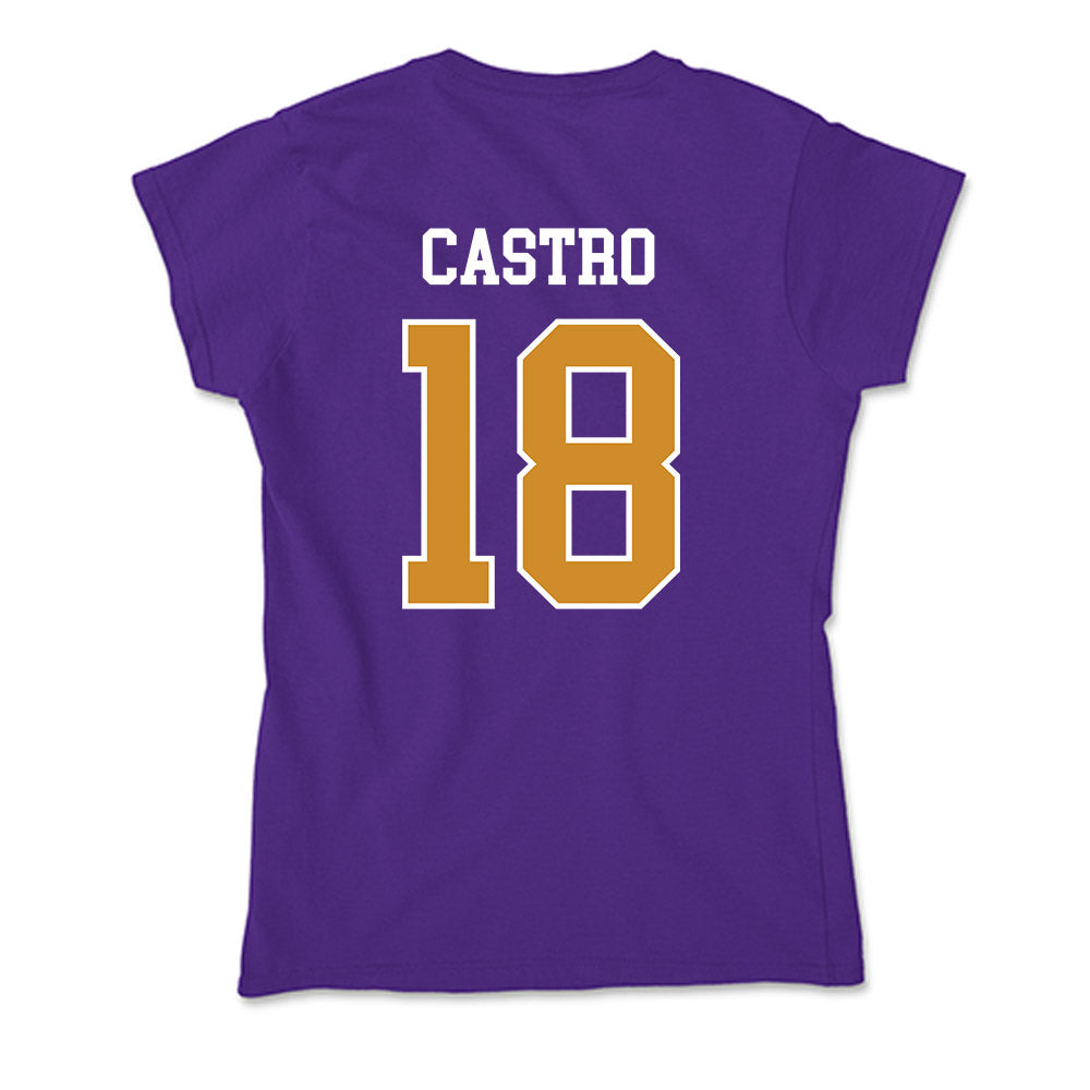 Alcorn - NCAA Baseball : Yoni Castro - Soft Style Women’s T-Shirt-1