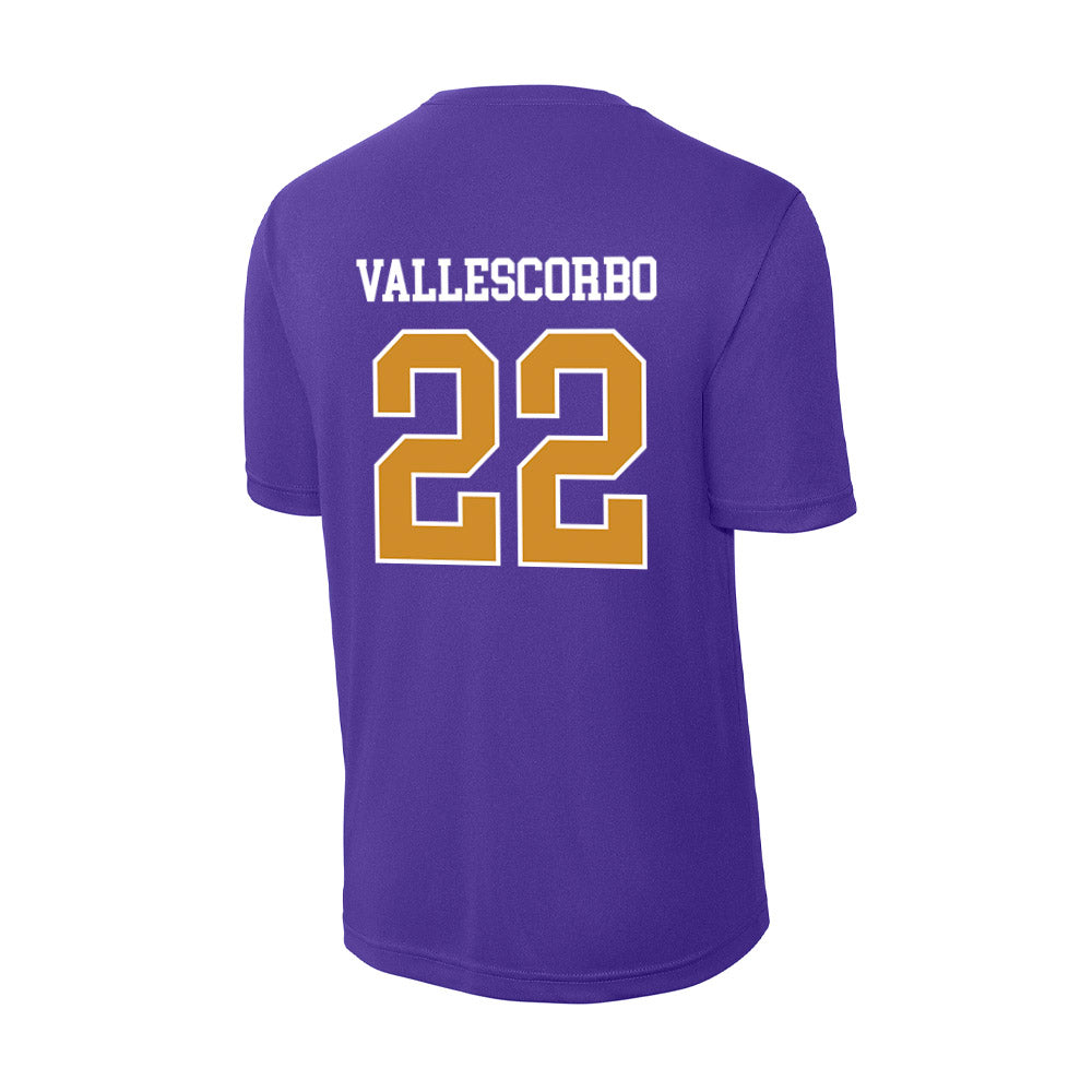 Alcorn - NCAA Baseball : Adrian Vallescorbo - Activewear T-Shirt-1