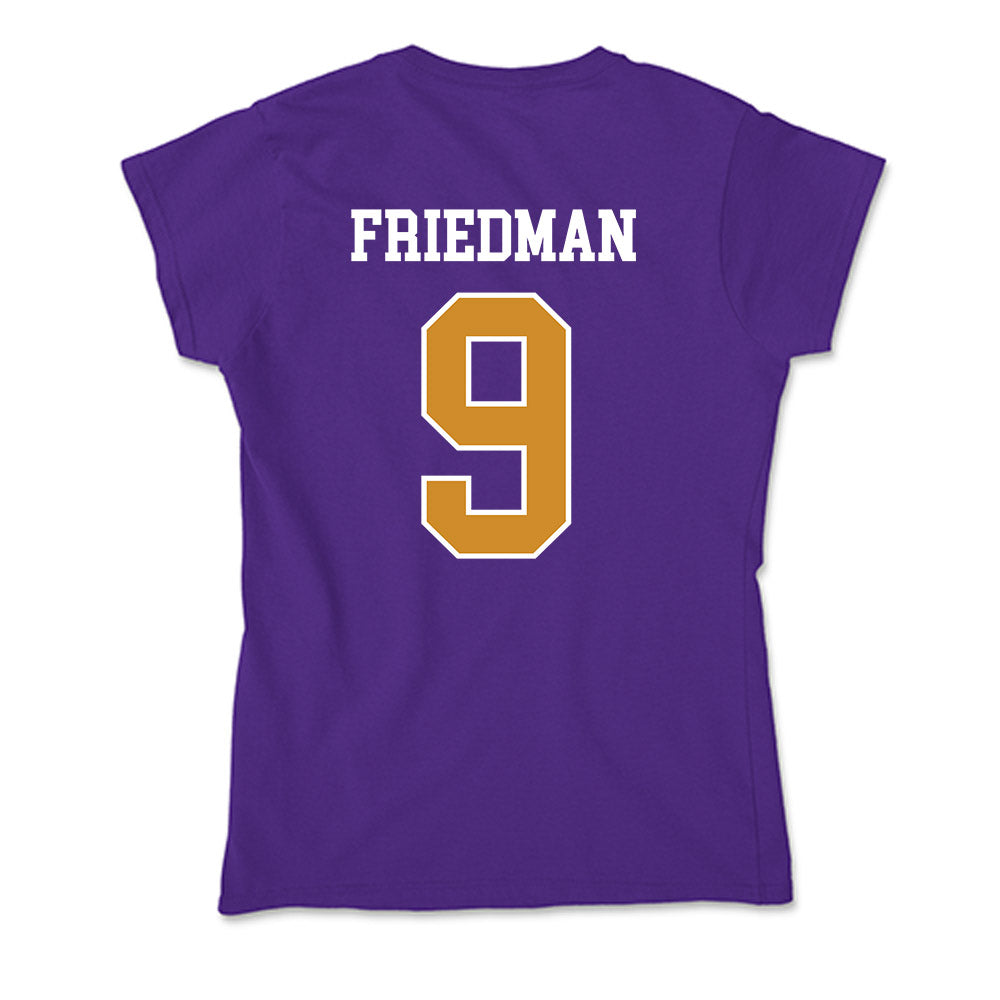 Alcorn - NCAA Baseball : Asher Friedman - Soft Style Women’s T-Shirt-1