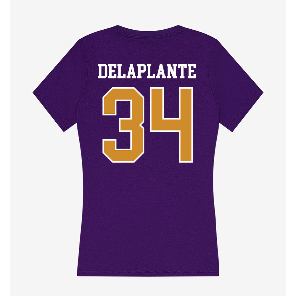 Alcorn - NCAA Baseball : Tristan Delaplante - Women's V-Neck T-Shirt-1