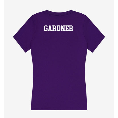 Alcorn - NCAA Men's Track & Field : Jaden Gardner - Women's V-Neck T-Shirt-1