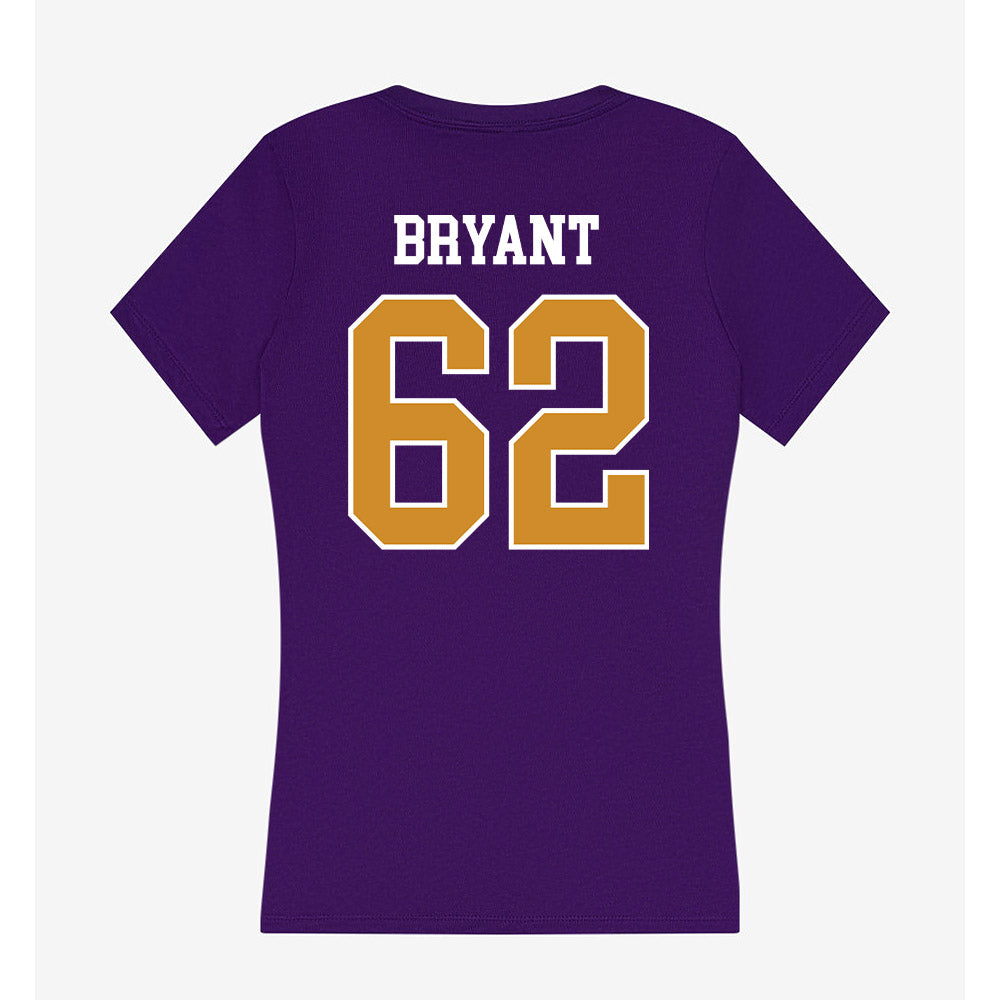 Alcorn - NCAA Football : Jaden Bryant - Women's V-Neck T-Shirt-1