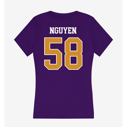Alcorn - NCAA Football : Jaden Nguyen - Women's V-Neck T-Shirt-1