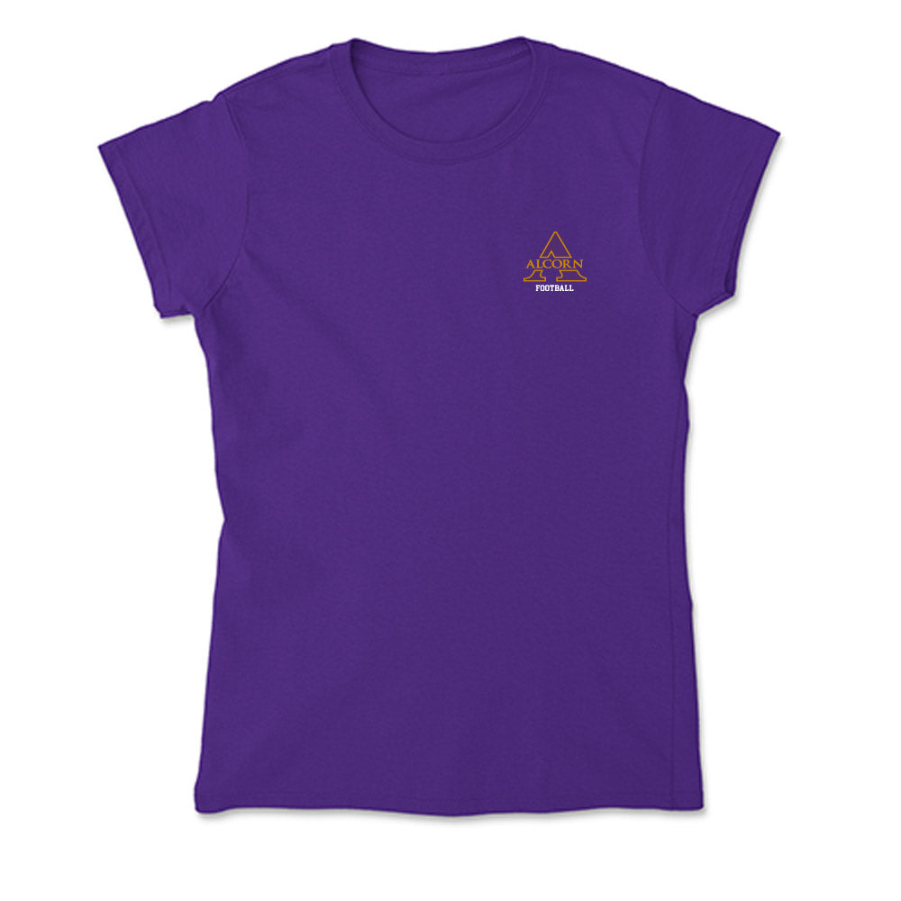 Alcorn - NCAA Football : Kyshawn Kimble - Soft Style Women’s T-Shirt-0