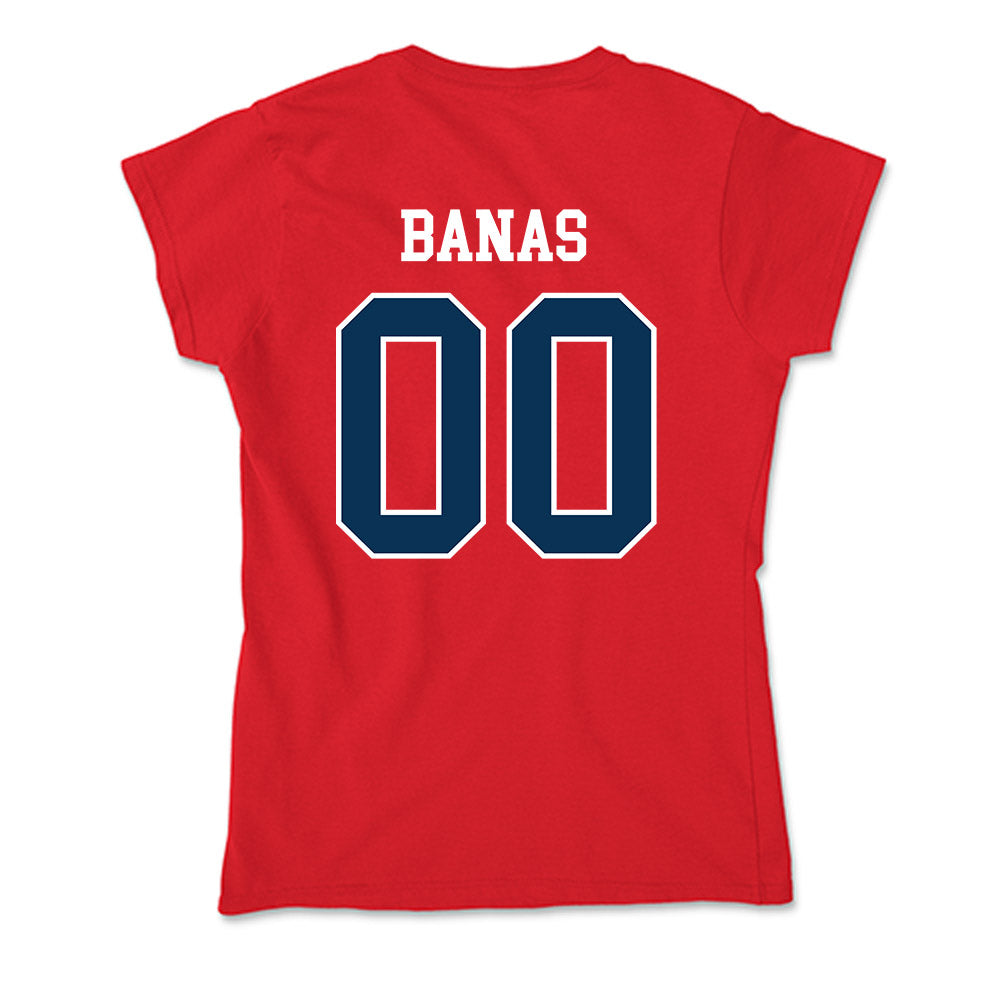 Saginaw Valley - NCAA Baseball : Noah Banas - Soft Style Women’s T-Shirt-1