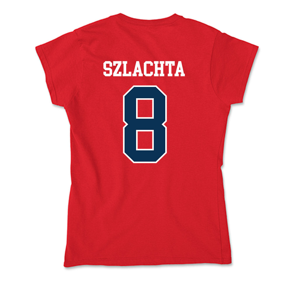 Saginaw Valley - NCAA Women's Lacrosse : Kendall Szlachta - Soft Style Women’s T-Shirt-1