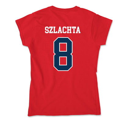 Saginaw Valley - NCAA Women's Lacrosse : Kendall Szlachta - Soft Style Women’s T-Shirt-1