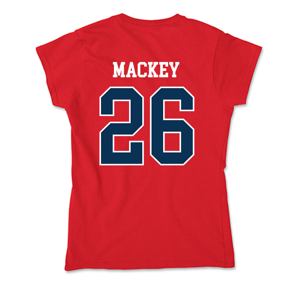 Saginaw Valley - NCAA Women's Lacrosse : Briar-Rose Mackey - Soft Style Women’s T-Shirt-1