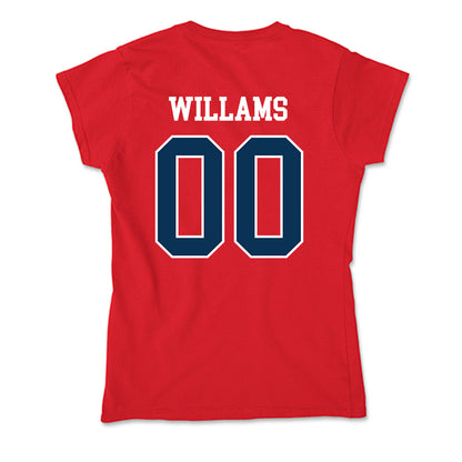Saginaw Valley - NCAA Football : Nahshon Willams - Soft Style Women’s T-Shirt-1