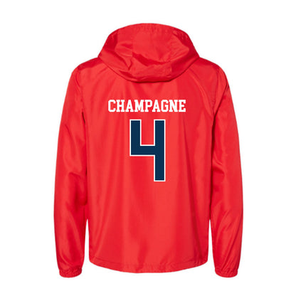 Saginaw Valley - NCAA Men's Basketball : Jake Champagne - Windbreaker-1