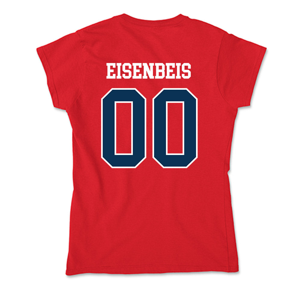 Saginaw Valley - NCAA Football : Drew Eisenbeis - Soft Style Women’s T-Shirt-1