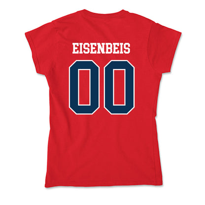 Saginaw Valley - NCAA Football : Drew Eisenbeis - Soft Style Women’s T-Shirt-1