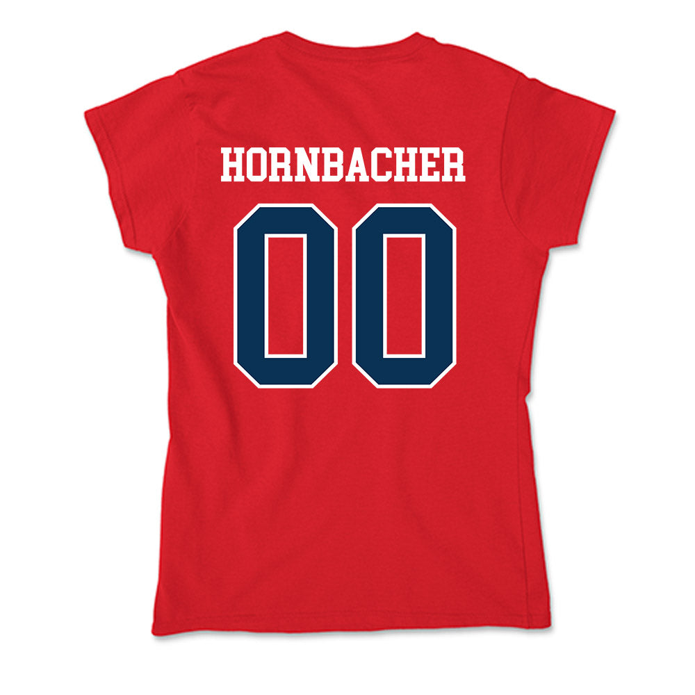 Saginaw Valley - NCAA Football : Max Hornbacher - Soft Style Women’s T-Shirt-1