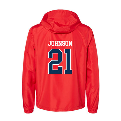 Saginaw Valley - NCAA Women's Basketball : Kaitlyn Johnson - Windbreaker-1