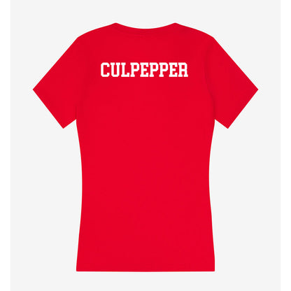 Saginaw Valley - NCAA Men's Track & Field : Trevor Culpepper - Women's V-Neck T-Shirt-1