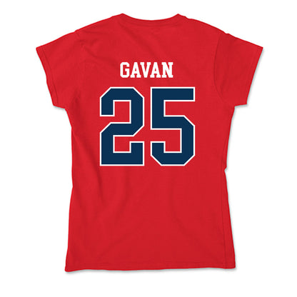 Saginaw Valley - NCAA Football : Seth Gavan - Soft Style Women’s T-Shirt-1