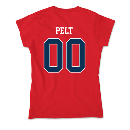 Saginaw Valley - NCAA Football : Jamison Pelt - Soft Style Women’s T-Shirt-1