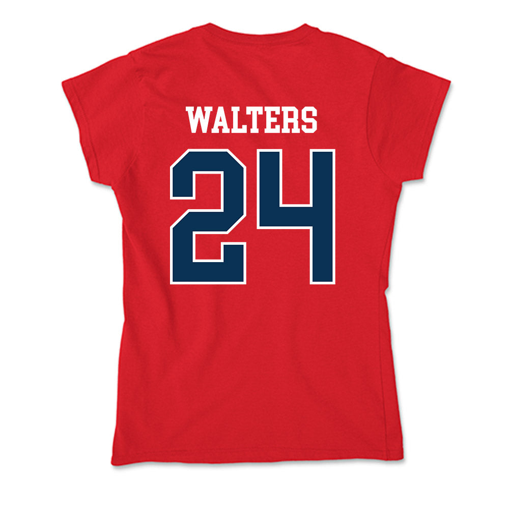 Saginaw Valley - NCAA Baseball : Mitchell Walters - Soft Style Women’s T-Shirt-1
