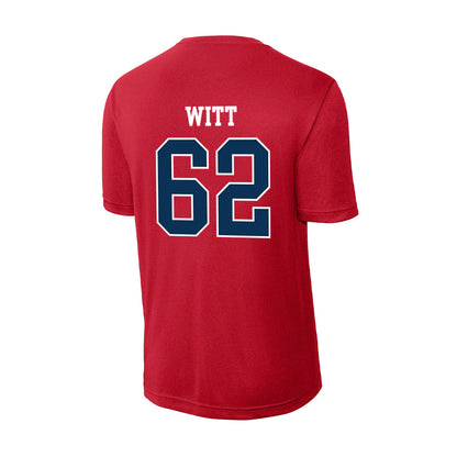 Saginaw Valley - NCAA Football : Trevor Witt - Activewear T-Shirt-1